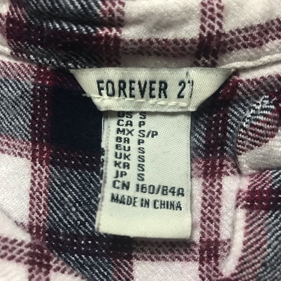Forever 21 flannel - Picture 2 of 2